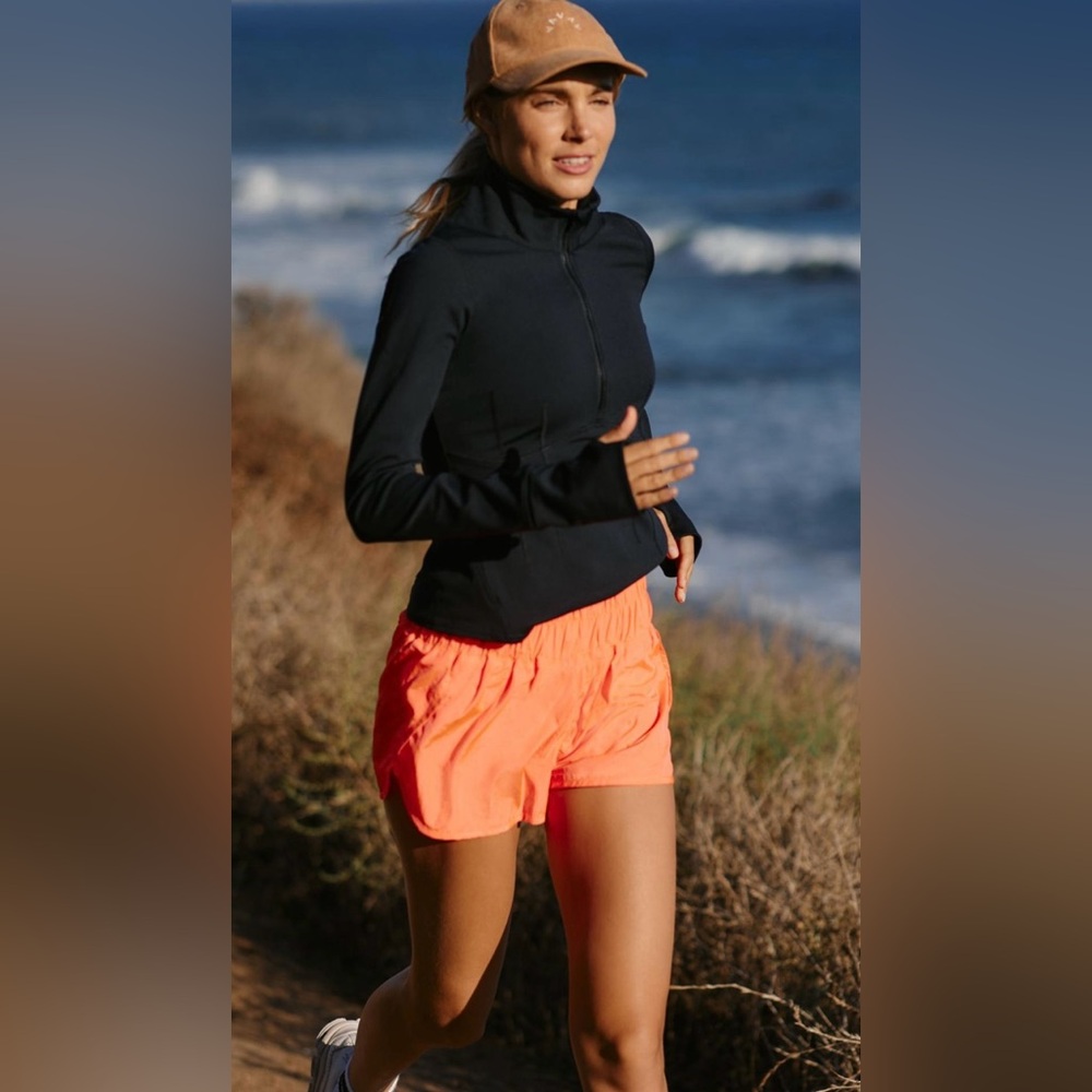 Free People Movement The Way Home Shorts in coral